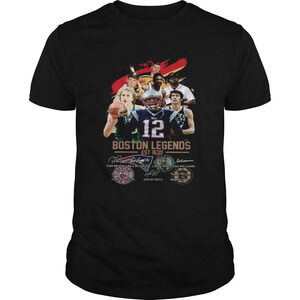 Boston Legends Est 1630 Signature Shirt